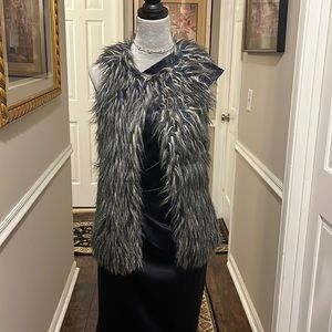 Miss London Faux Fur Parka